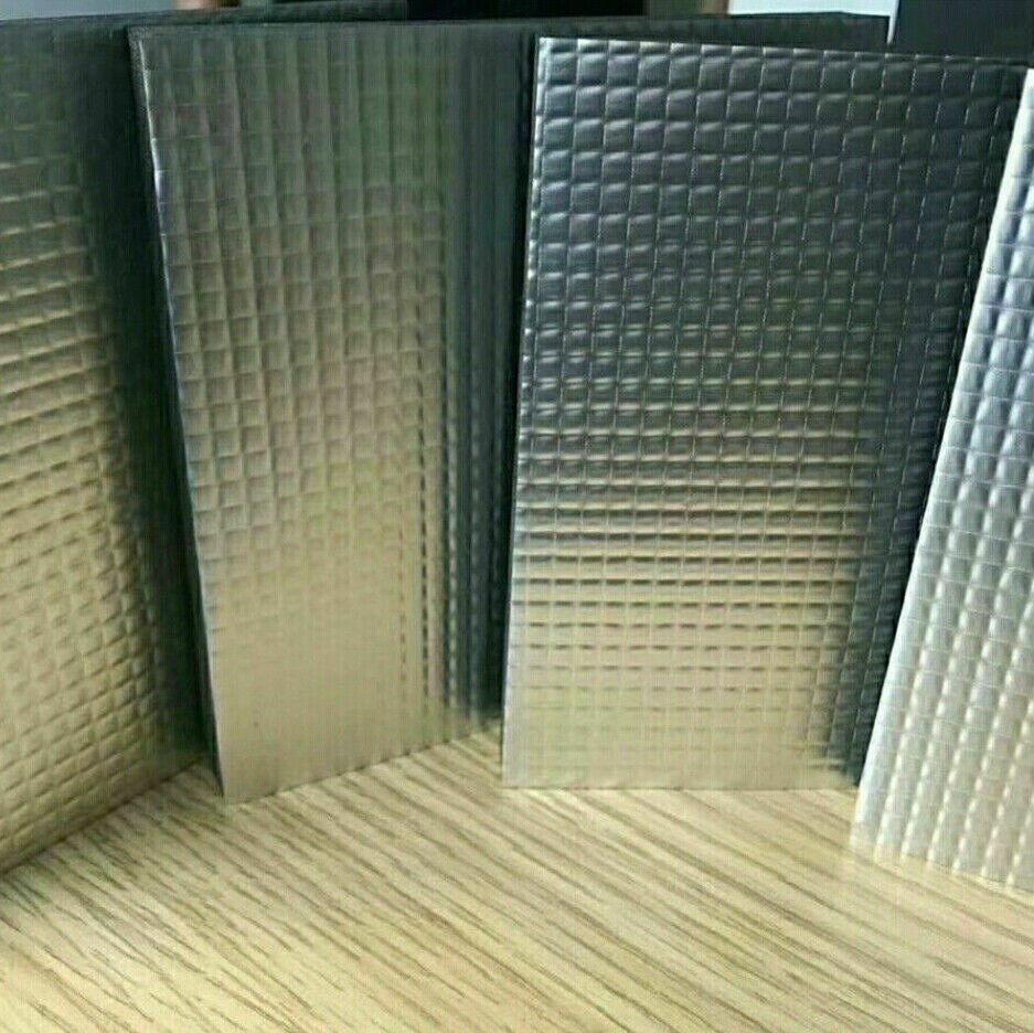 5 stk 15mm tykkere bil lydmatte prøvetrykk deadener varme støyisolering dødbringende matt hette lukket celle skum 30*50cm