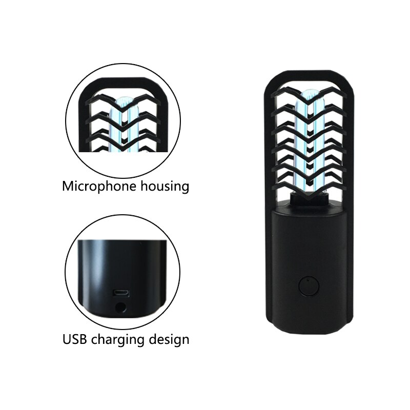 UVC sanitizing wand Light Ultraviolet ozone Sterilizer germicidal Portable Disinfection Lamps UVC Bulb Lights Handheld