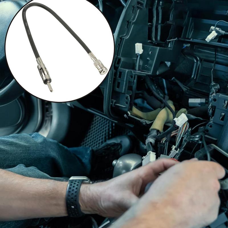 Cable Adapter ISO Female To DIN Male Car Radio Stereo Aerial Antenna Car Aerial Antenna Adaptor Cable
