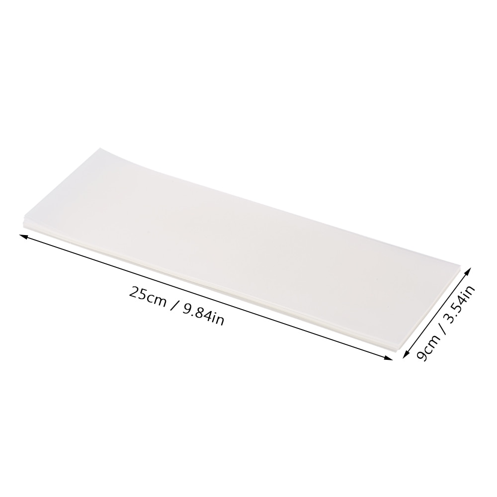 Plastic Hair Dye Paper Set Hair Color Dye Paper 20PCS Hair Coloring Dyeing Highlighting Tool Double Layer Transparent