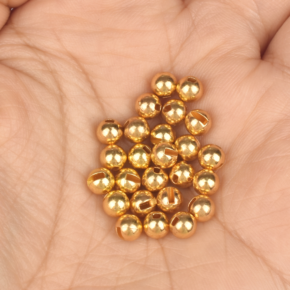 Muunn 100Pcs 3.8-6.4Mm Tungsten Sleuven Kralen Vliegbindset Materiaal Multi-Kleur Vliegvissen Wolfraam Kralen