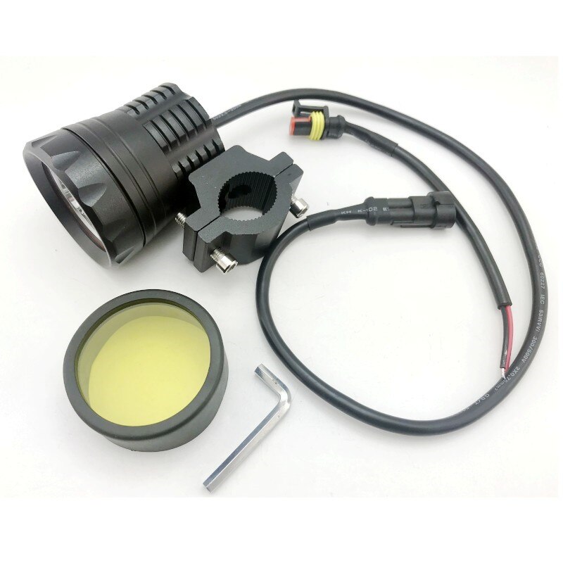 2pcs/1pc 3inch 12v 24v 7500k Waterproof Round Led Night Bar Lights Portable Spotlights Motorcycle Offroad Truck Driving Car Boat: A