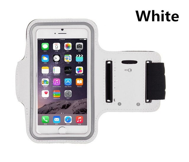 Armband Voor Google Pixel 3A XL/Pixel3 XL/Pixel2 XL Sport Case Running Riem Cover Tassen GYM Armband: WHITE