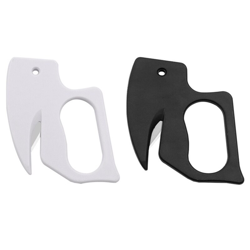 Plastic Letter Opener Knife Safety Mail Envelope Paper Cutter Blade Cutting Tool 4X7E