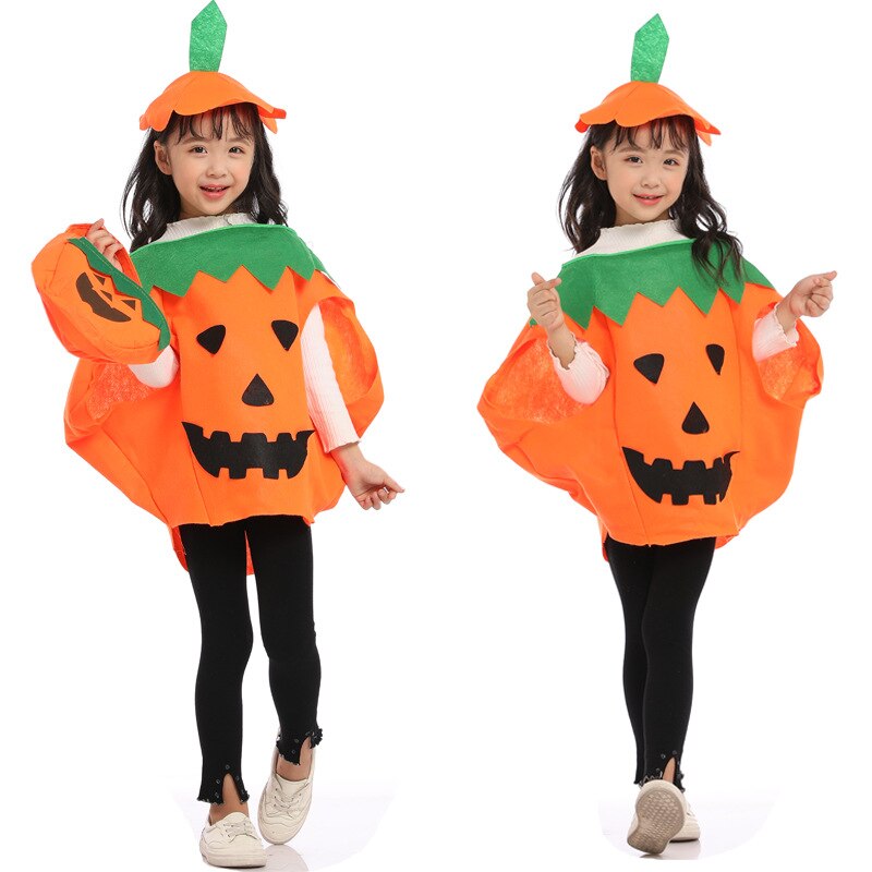 Halloween kostyme gresskar kostyme barn voksen gresskar kostyme gresskar bag lue dress ytelse rekvisitter maskeradefest