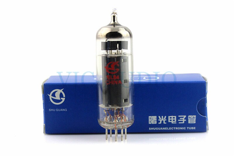 1PC ShuGuang EL84 Vacuum Tube Replace 6P14 9PINS TElectron Tube