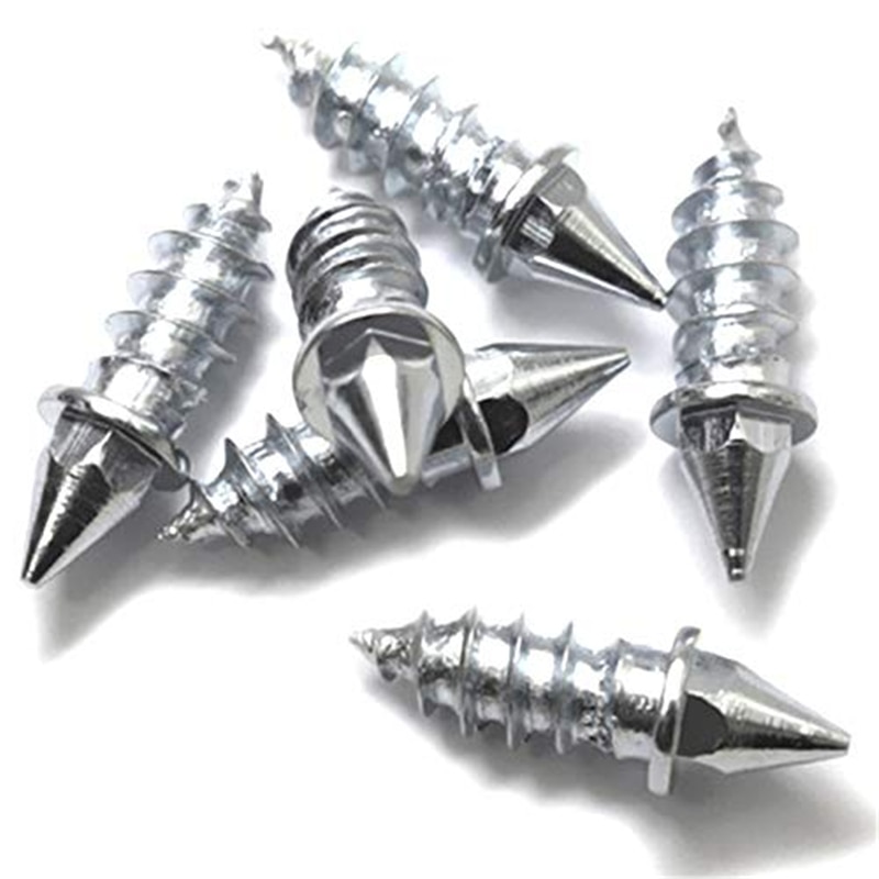 27mm Anti Skid Tire Screw Car Tires Studs Spikes Wheel Snow Chains For Car Vehicle Truck Motorcycle Bike Tires