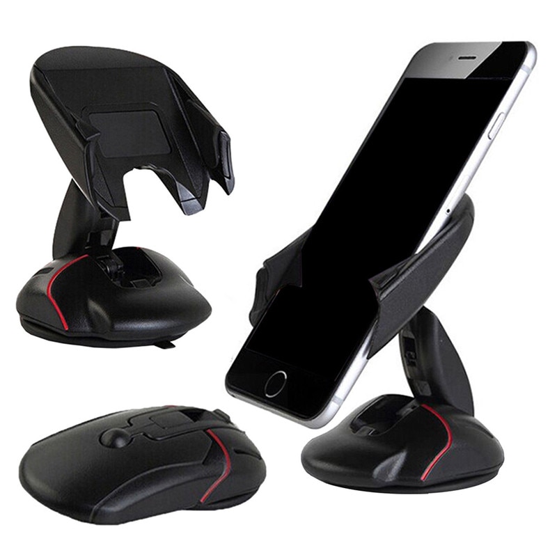 1 st Auto Mount Bracket 360 Roterende Houder Stand Cradle Voor Mobiele Telefoon GPS MP4 Mouse