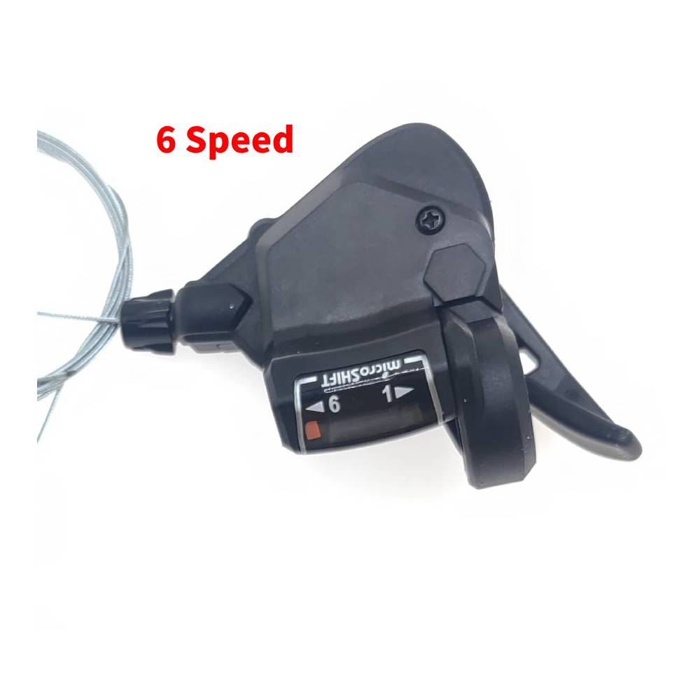 MicroSHIFT Fahrrad Schaltwerk Vorne Hinten Schalthebel TS38 3*6/7/8/9 Geschwindigkeit MTB Mountainbike Schalthebel Fahrrad Schalten Fahrrad Teile: Gelb