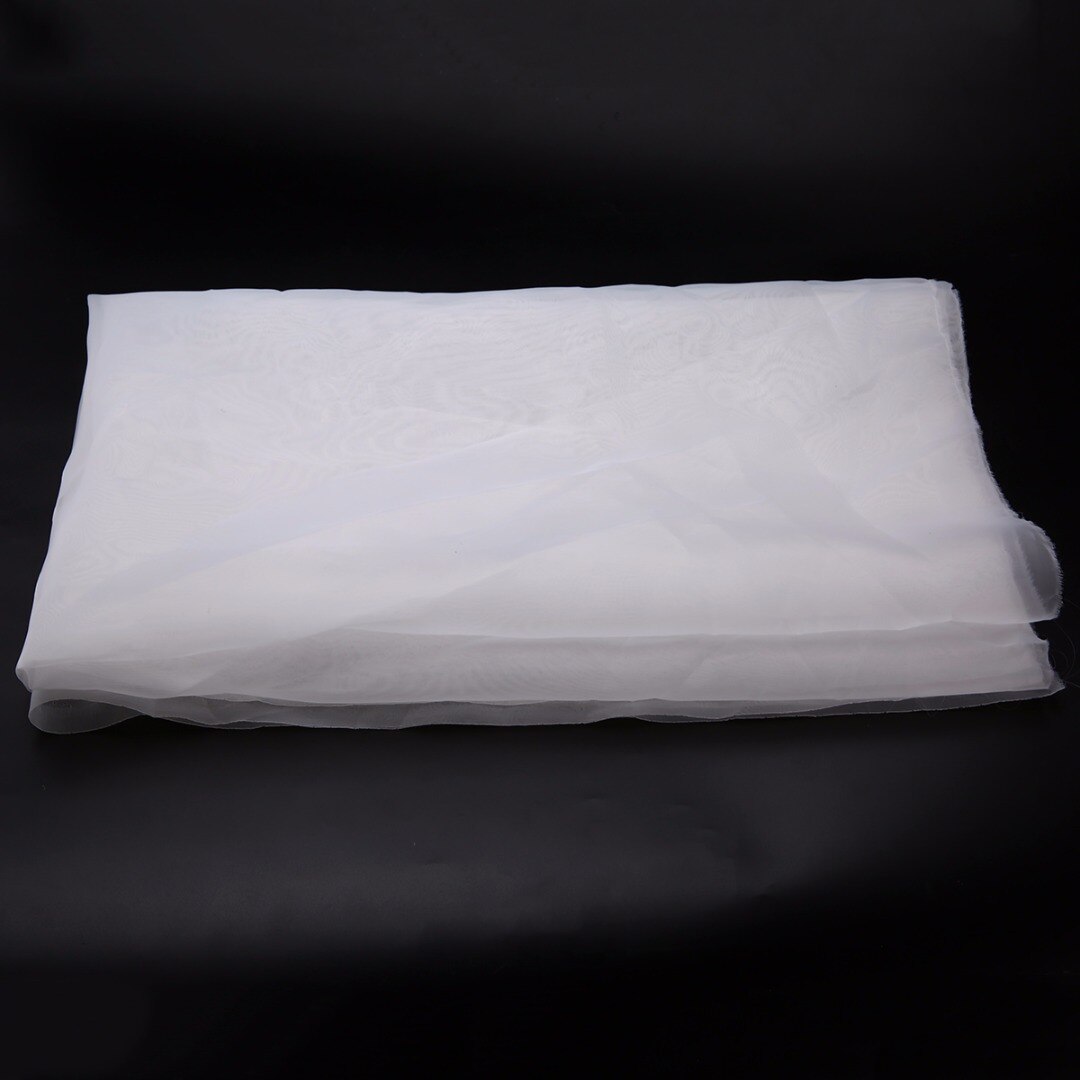 Tela durável branca da malha 110*100cm da impressão da tela de seda de 1pc 43t 100 m para a tecnologia da placa de impressão da tela