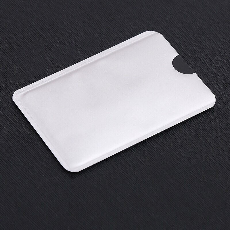 10 Pcs Aluminium Rfid Kaarthouder Blokkeren Bank Anti Dief Wallet Bescherm Case Creditcards Case Veiligheid Reader Smart Shield: G