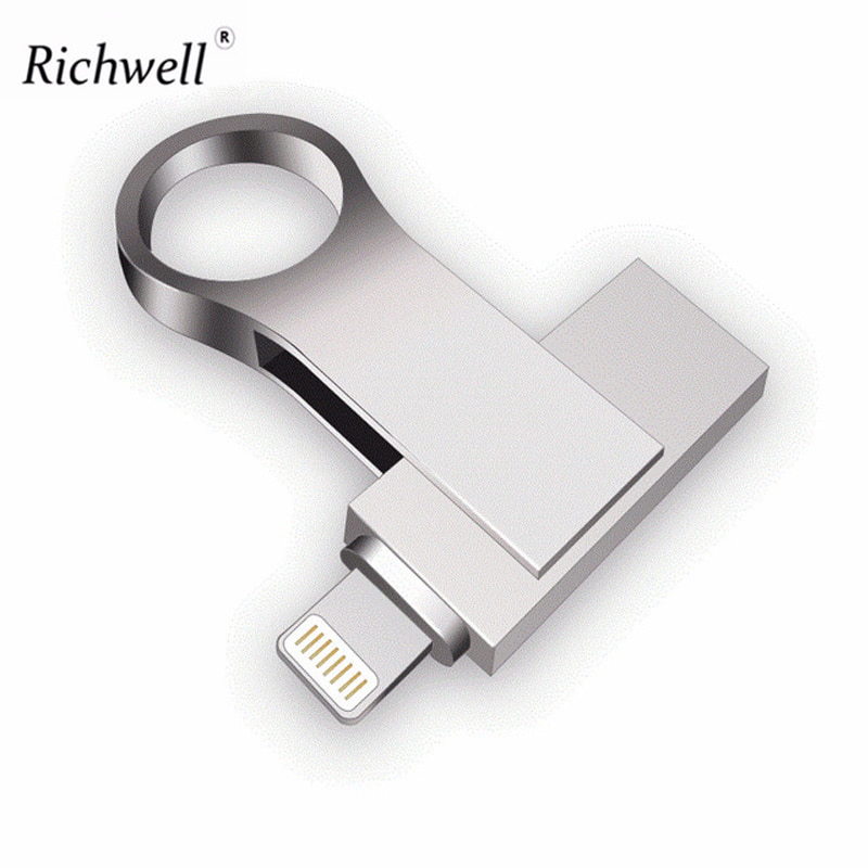 USB Flash Drive Voor iPhone X/8/7/7 Plus/6/6 s/5 /SE/ipad OTG Pen Drive HD Memory Stick 8G 16G 32G 64G 128G pendrive usb 3.0