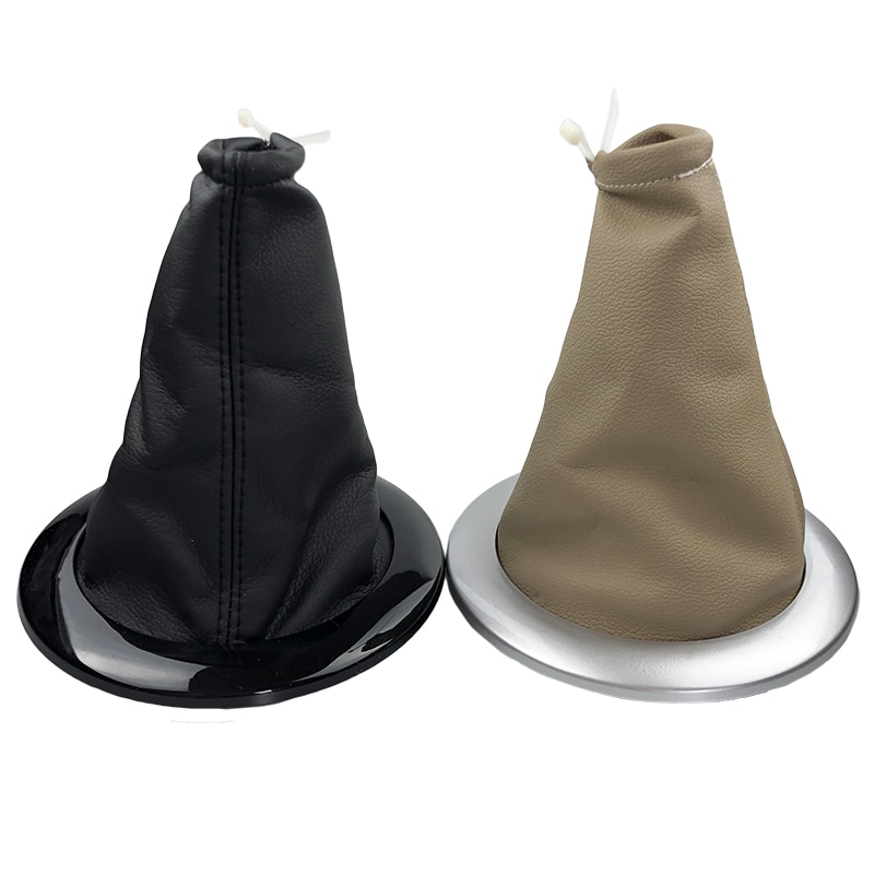 Dla Renault Megane 2 MK2 II sport autokar II 2002-2009 gałka zmiany biegów robić samochodu osłona buta dźwignia zmiany biegów Obudowa czarny szary beżowy