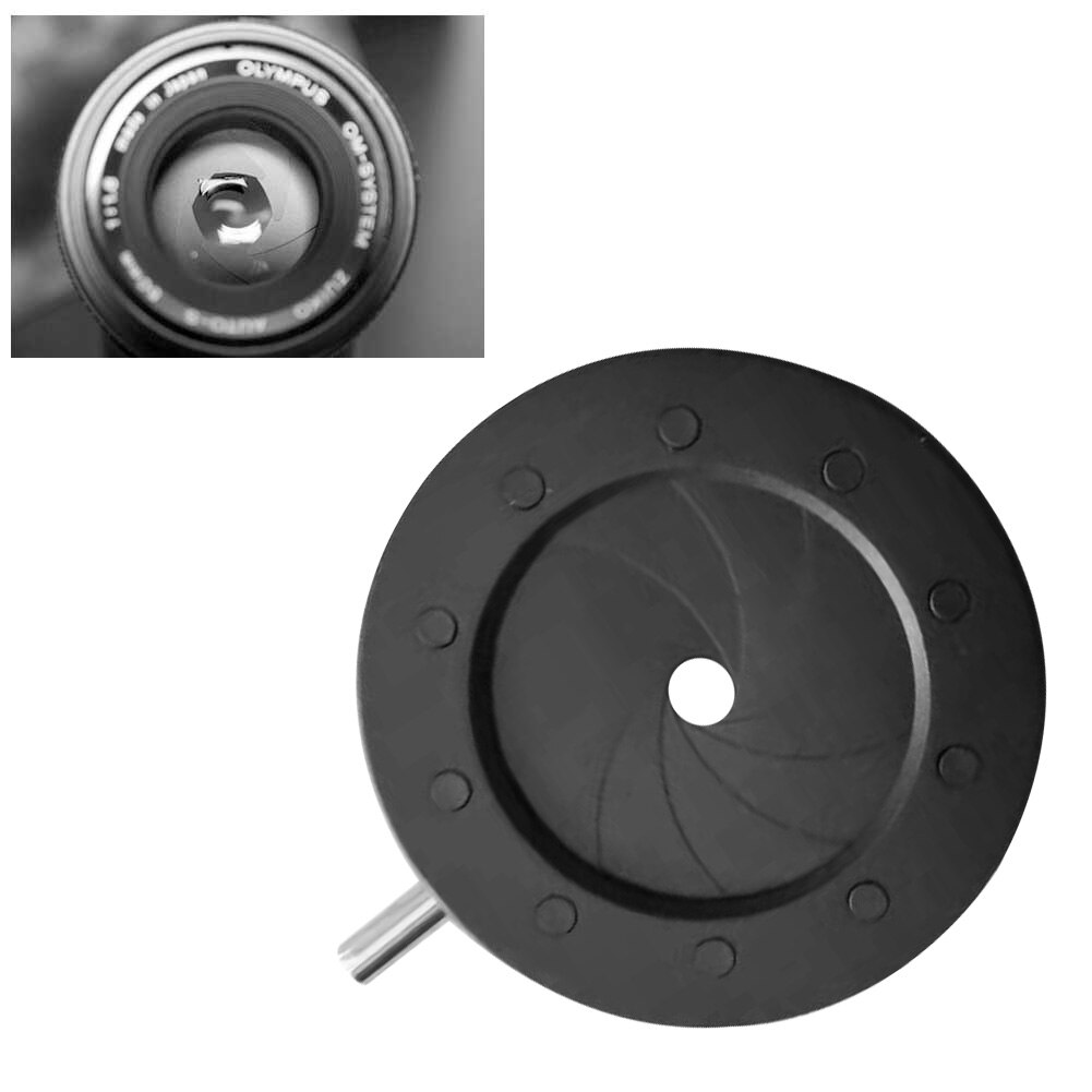 Lens Microscope Condenser Optics Iris Aperture Diaphragm Amplifying Diameter Portable Adjustable Camera Adapter