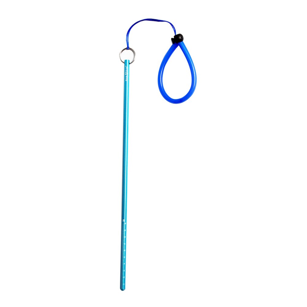 Aluminium Kleurrijke Scubas Duiken Kreeft Mariene Leven Stok Pointer Staaf Met Rubber Lanyard Riem Accessoies Onderwater: Blauw