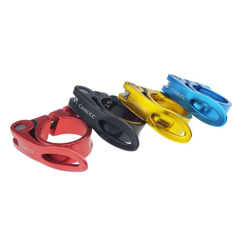 Classic Delicate Fiets Zadelpen Klem Multifunctionele Aluminium Quick Release Zadelpenklem Fiets Accessoire