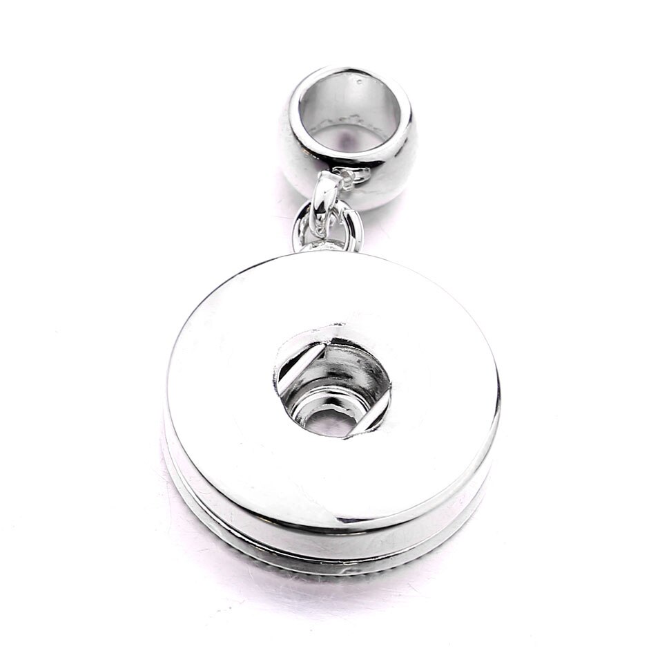 10pcs/lot Snap Jewelry 18mm Interchangeable Snap Button Accessories Findings Metal Button to Make DIY Snap Bracelet Necklace