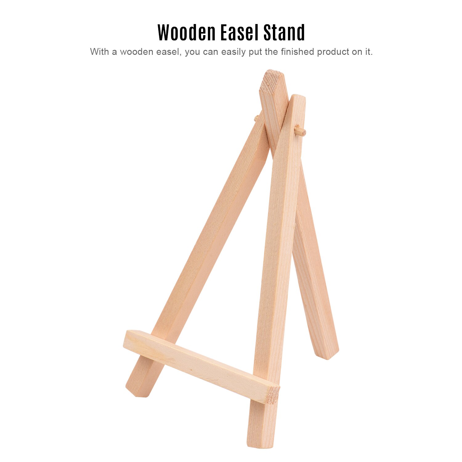 Diy Foto Schilderij Nummers Olieverfschilderij Kit 5.9*3.9 Inch Met Heldere Acryl Pigment Borstel Houten Schildersezel Stand voor Kids