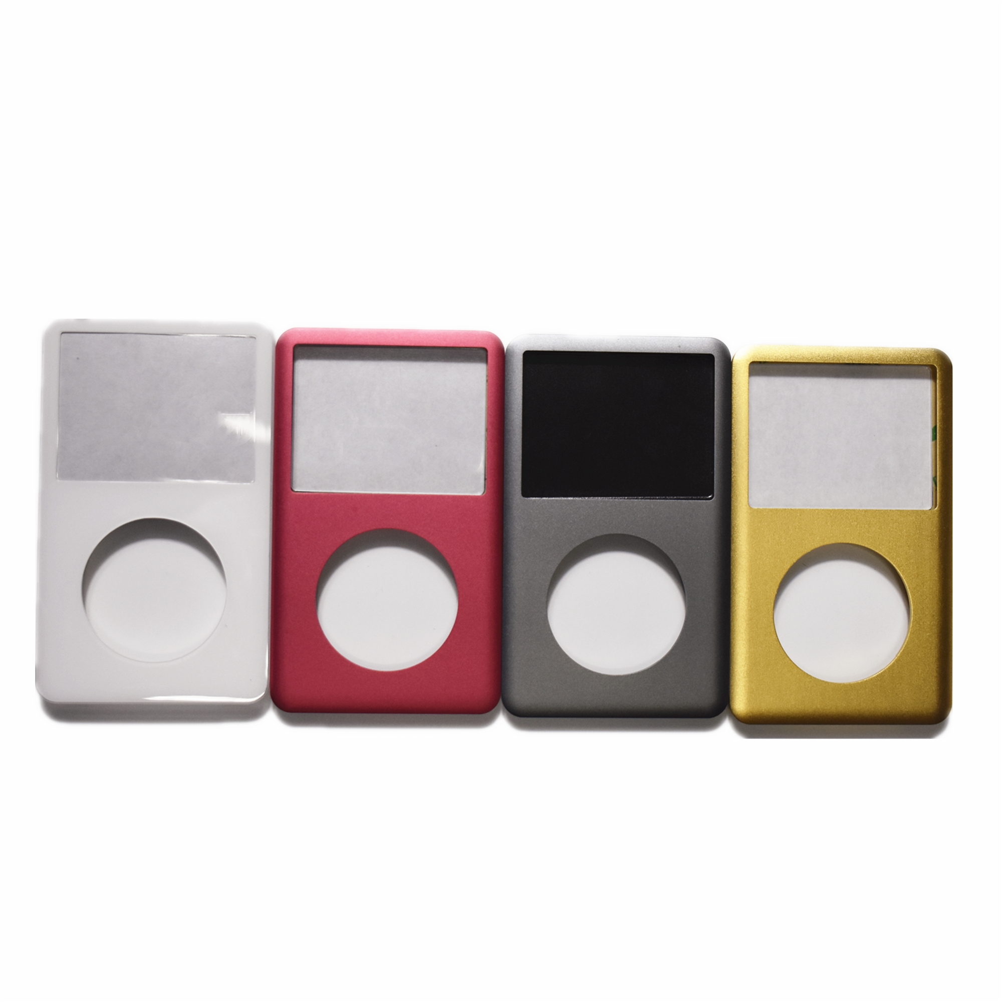 For iPod Video iPod Classic Front Housing Case Transparent Cover Clear Plastic Shell For iPod 5th Gen Video For iPad Classic