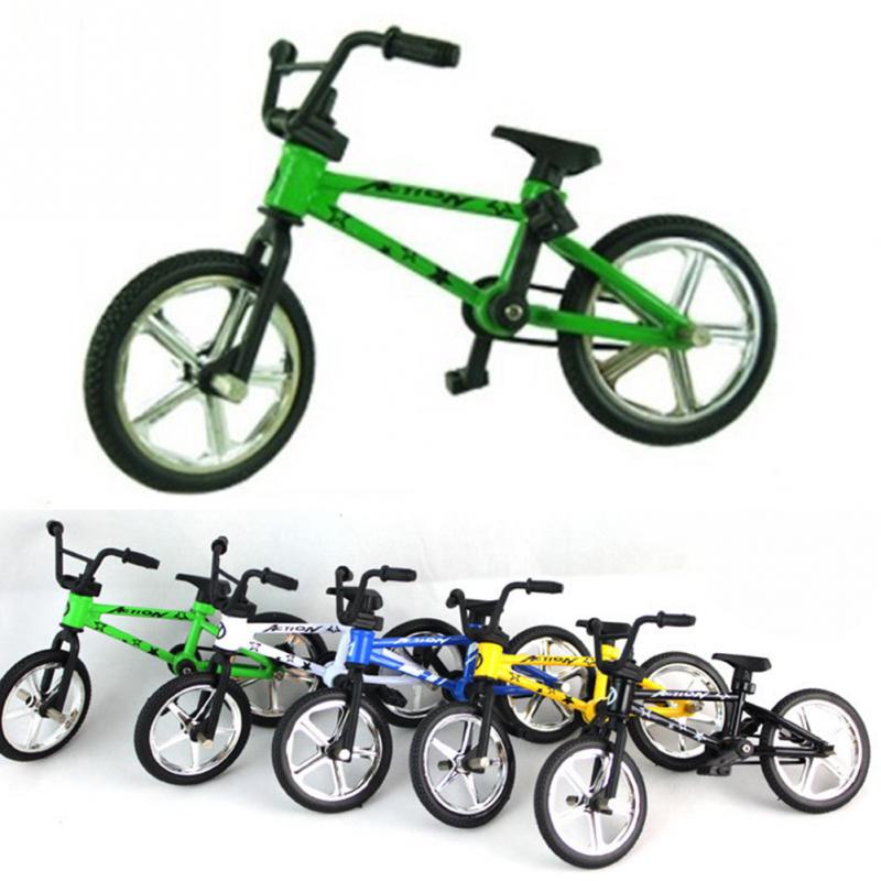 Mini Dedo de aleación BMX para niños, bicicleta multifuncional, opciones de colores, juguete