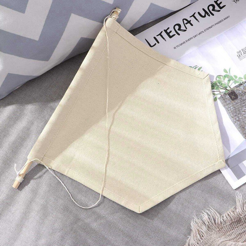 2x emalje stift væg display banner - display stifter, blank bomuld pin pin display til børneværelset indretning (m & s)