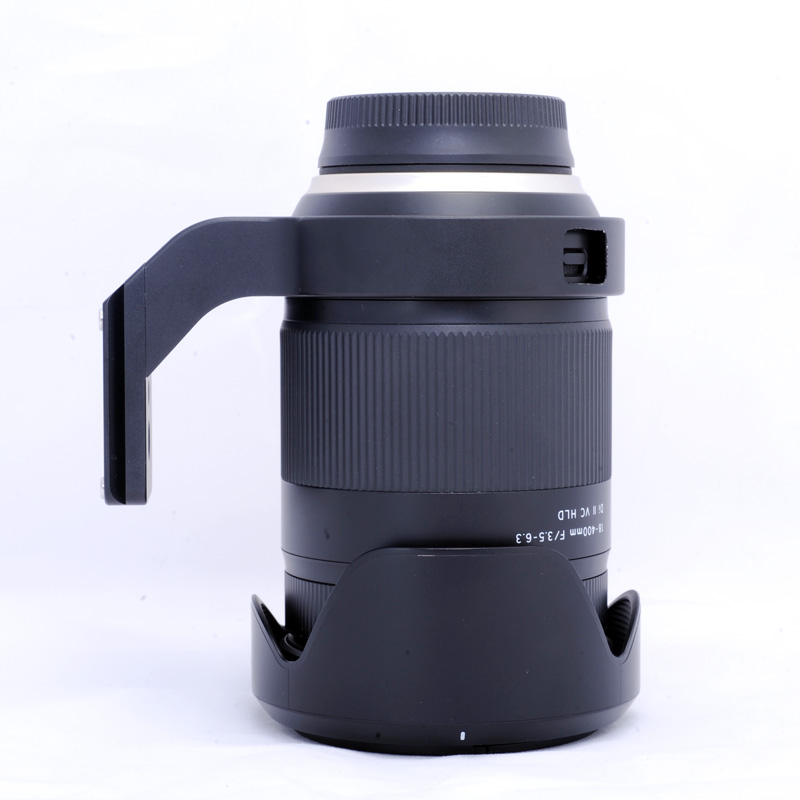 Collier d&#39;objectif pour Tamron 18-400mm F3.5-6.3 Di II VC HLD B028, anneau de montage de trépied avec caméra, tête de boule, plaque à dégagement rapide