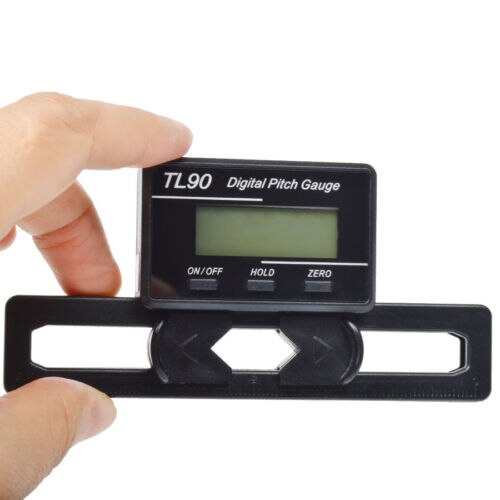 TL90 Digital Pitch Gauge RC Helicopter Logger Gauge Tools