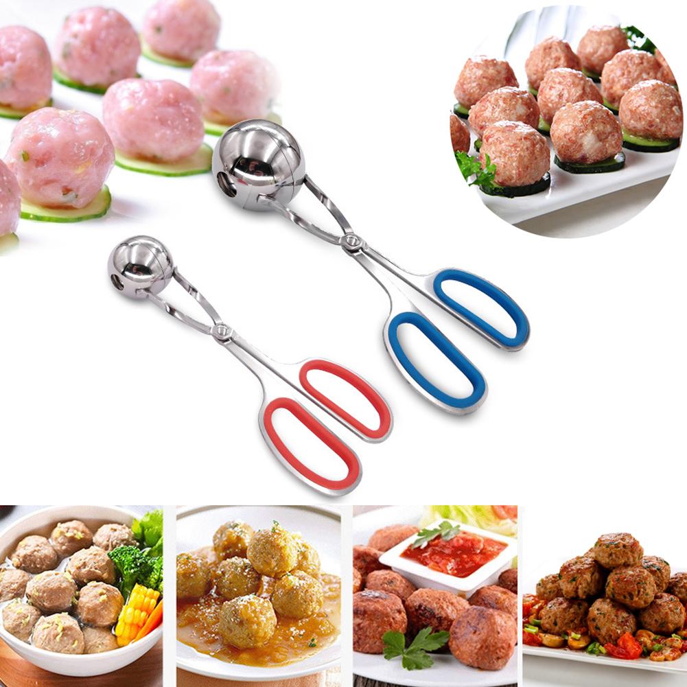 Küche zubehör Edelstahl Fleisch Baller Frikadelle Hersteller Bequem Frikadelle Hersteller Edelstahl Gestopft Frikadelle Clip