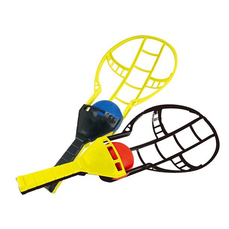 Children Thg and Catching Outdoor Sports Parent-Child Games Ran Colors 2 x Racket 4 x Ball