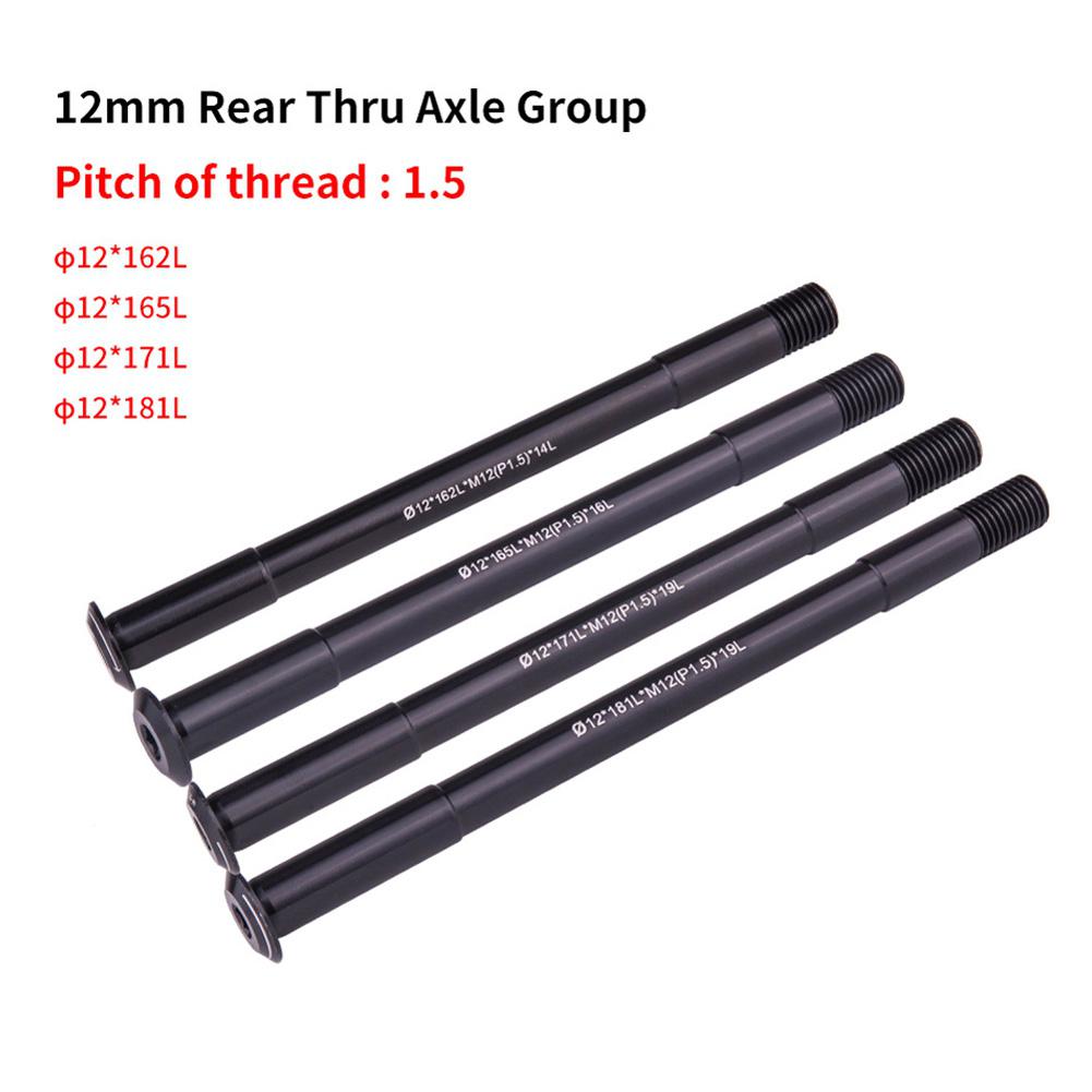 Bicycle Rear Hubs Tube Shaft MTB Road Bike Quick Release Thru Axle Skewers