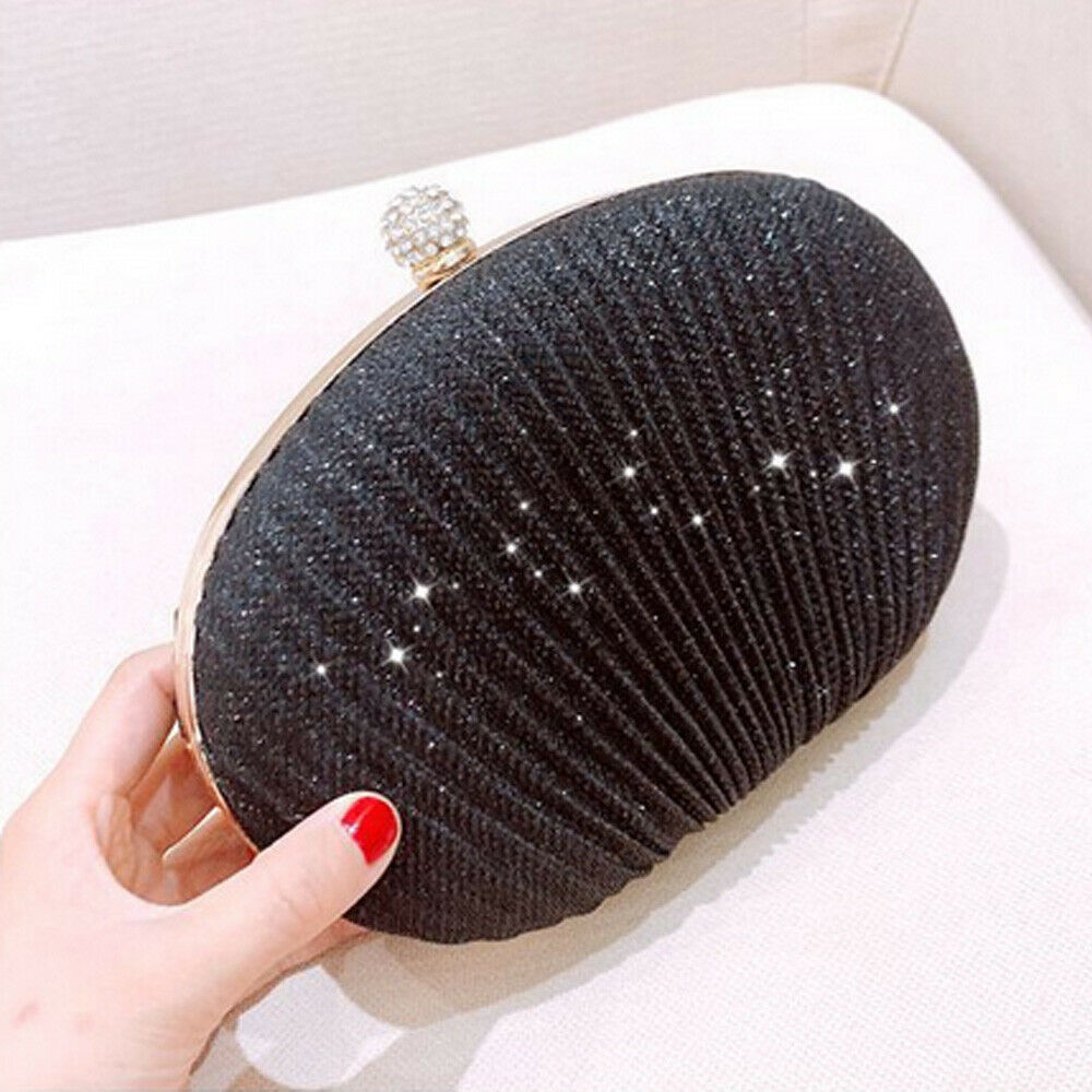 Luxury Handbags Women Bags Ladies Evening Party Bag Purse Rhinestone Handbags Purse Shell Female Evening Bag