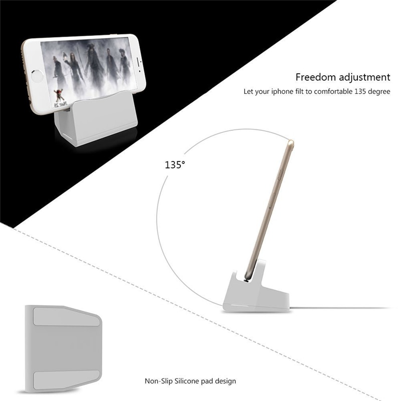 2 en 1 estación de carga del muelle del soporte para los Airpods de Apple aire vainas 2 1 para IPhone 11 Pro Max XS XR 8 7 cargador almohadilla de accesorios