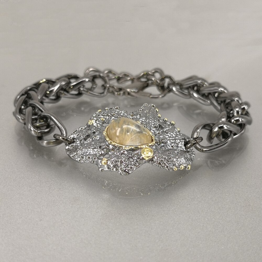 Dreamcarnival 1989 nova exagerada mulher pulseira áspera superfície festa jóias forte personagem água melão zircão vintage wb1240