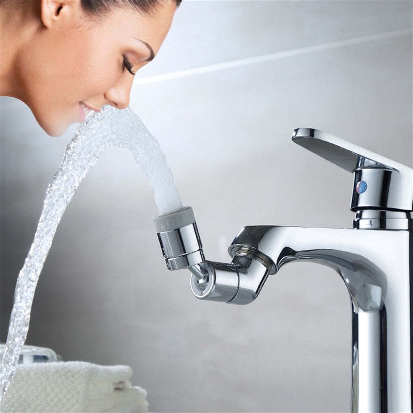 Messing Water Douche Water Draaibare Filter Spuit Grandado