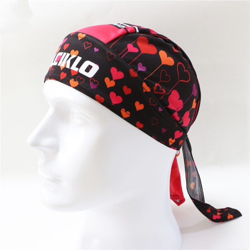 Pirate Bike kolarstwo czapki Bandana Ciclismo przenośne Casquette sport Gorro Invierno Hombre chustka na głowę Bicicleta kapelusz