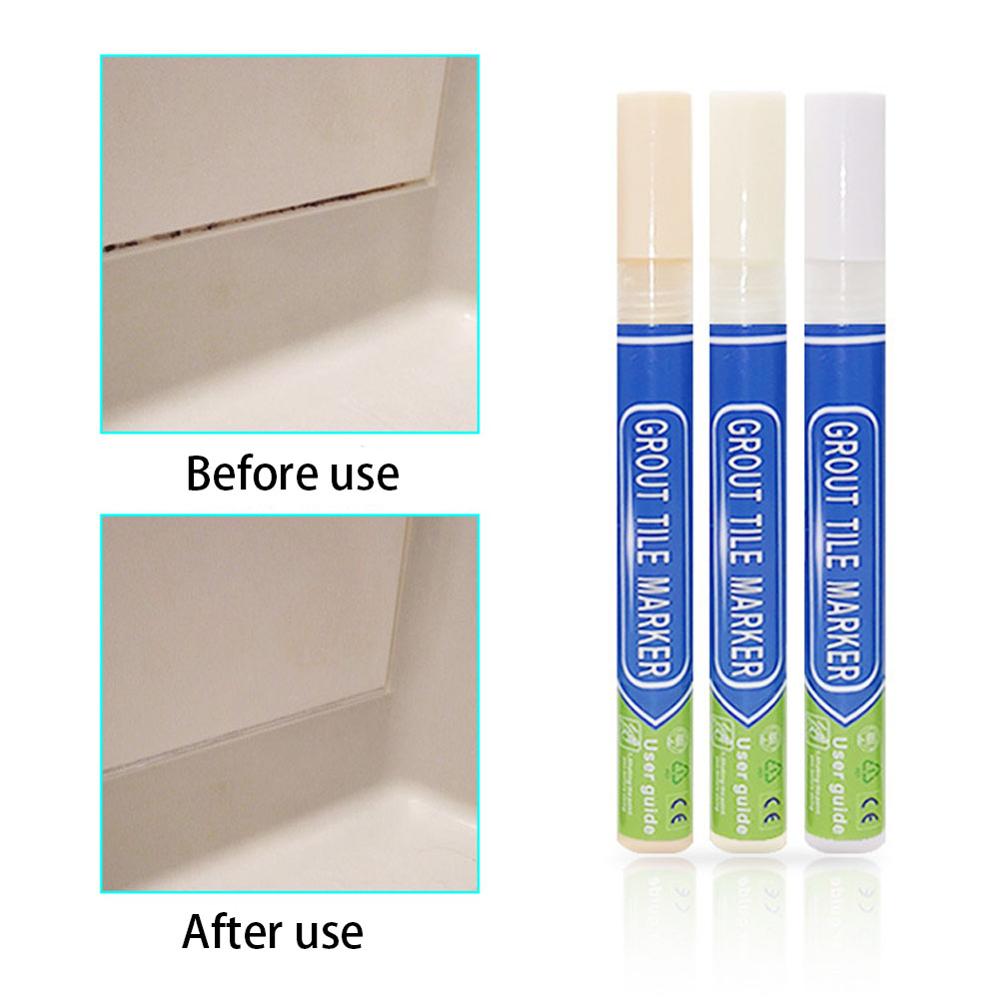 Rotulador de lechada para el hogar, rotulador de lechada resistente al agua para cocina, reparación instantánea de azulejos, antimoho, Color aleatorio, novedad
