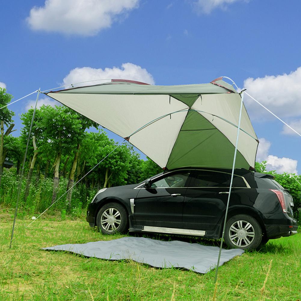 Car Tent Portable Waterproof Camping Shelter Car Rear Canopy Camping Tent Tents Outdoor Camping Kamp Beach Tent Car Tent