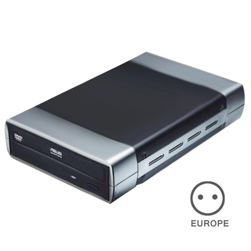 External HHD Enclosure DVD Drives Optical Drive Box Accessories for PC Computer FKU66: eu plug