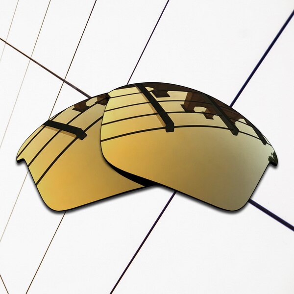 E.O.S Polarized Replacement Lenses for Oakley Bottle Rocket Sunglasses - Varieties Colors: Bronze Gold