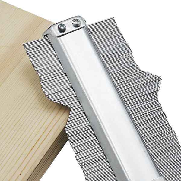 Multifunktionaler Konturenlehre 6 Zoll - Metallschablone Für Rohre & Fliesen