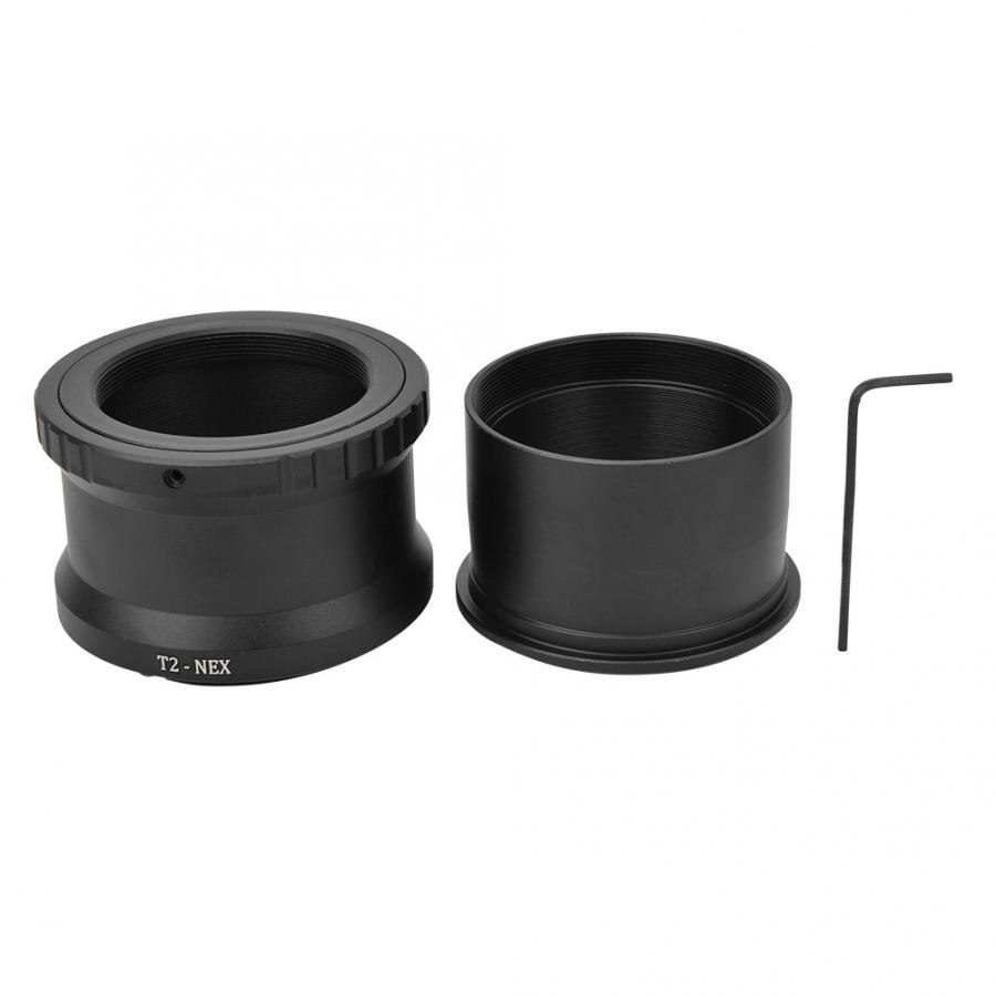 T2-NEX 2in T Mount Astronomical Telescope Mirror Lens Adapter Ring for Sony NEX Mount Mirrorless Camera Len Accessories