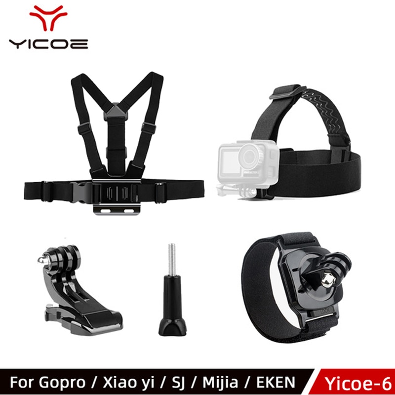 Go Pro Accessoires Harnas Borstband Body Mount Voor GoPro Hero 7 6 5 4 3 Xiaomi YI SJ4000 OSMO Actie Camera Accessoires