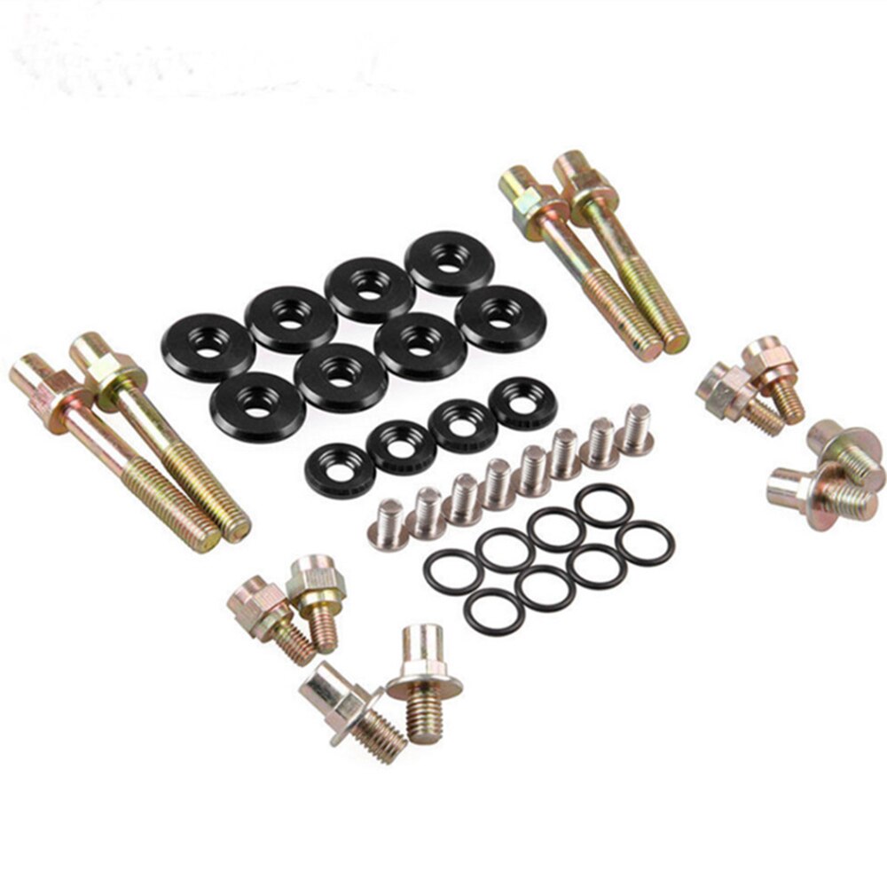 Aluminum Nut Kit Cover Washer Seal Bolt Durable Practical