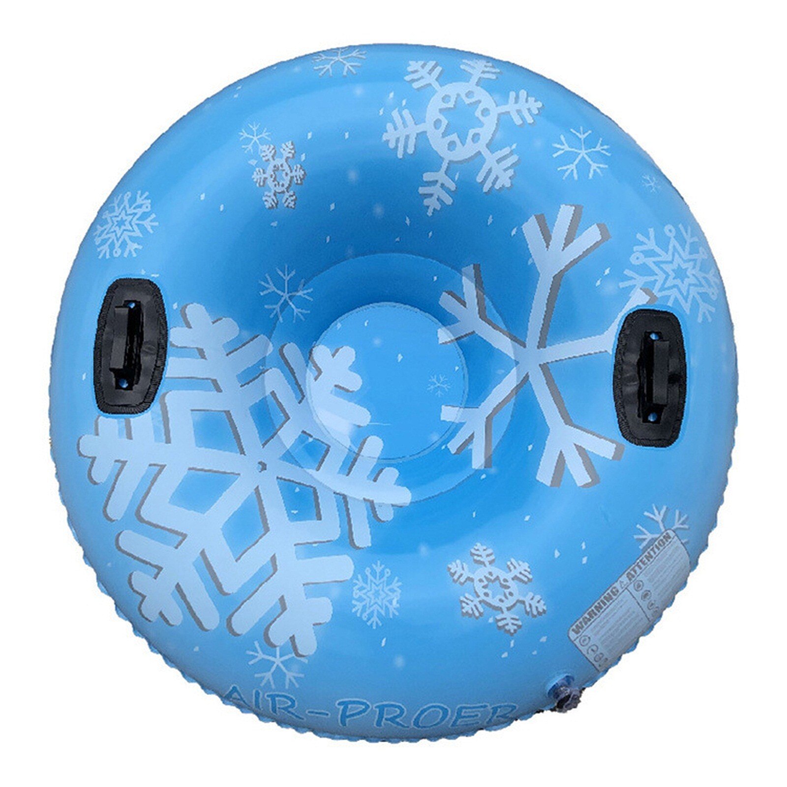 Ski Circle Skiing Board PVC Winter Inflatable Ski Circle With Handle Durable Children Adult Outdoor Snow Tube Skiing Accessories