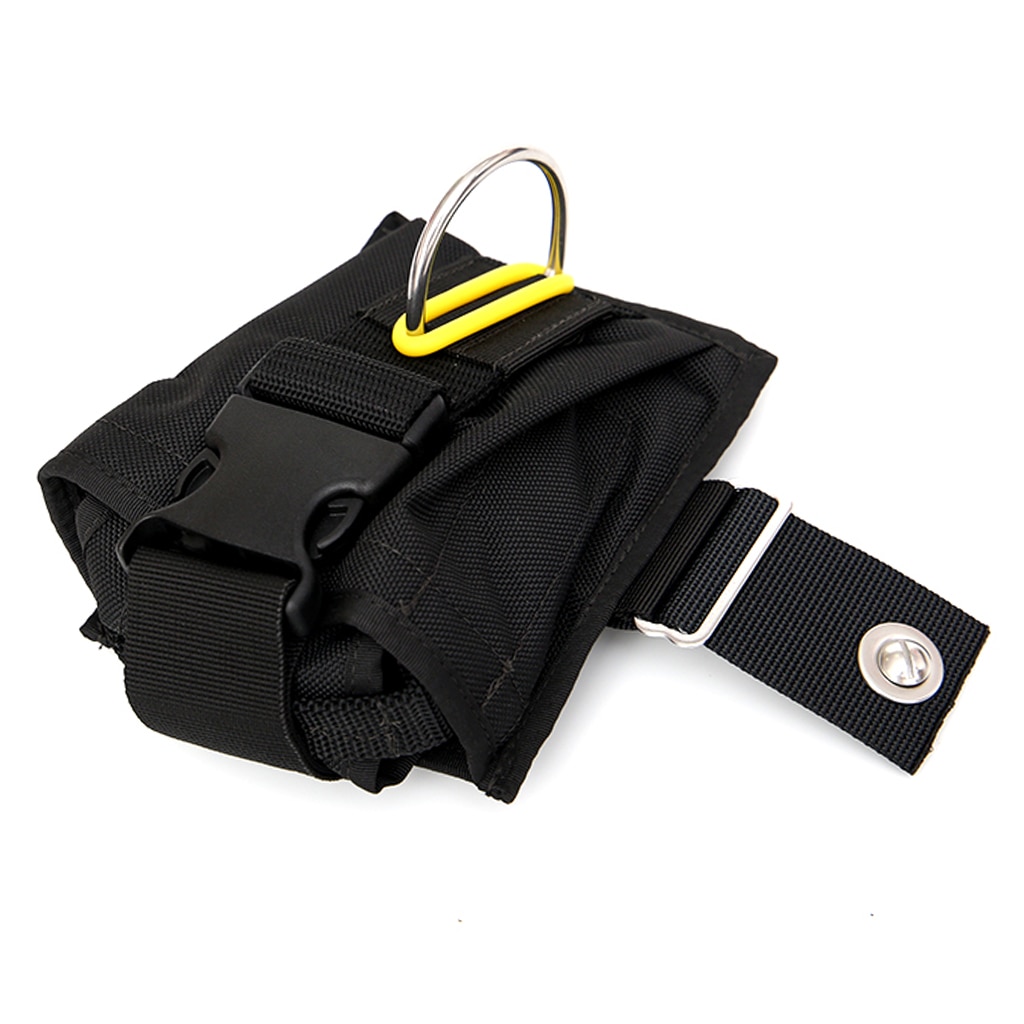 Scuba Diving Weight Bag Lead Filler Pouch Storage Pockets Compact Tech Dive Bag