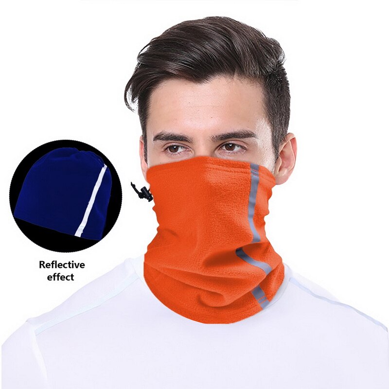 esquí hombres mujeres Bandana de invierno senderismo tapa la cara de esquí Snowboard cuello polaina de ciclismo bicicleta de la bufanda del tubo de senderismo: orange 3