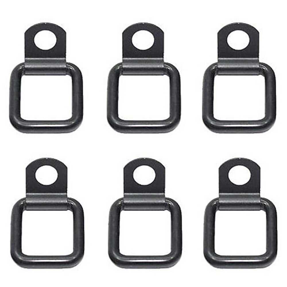 6 Stuks D Ring Tie Downs Voor Jeep Wrangler Pickup Kofferbak Heavy Duty Anti-Roest