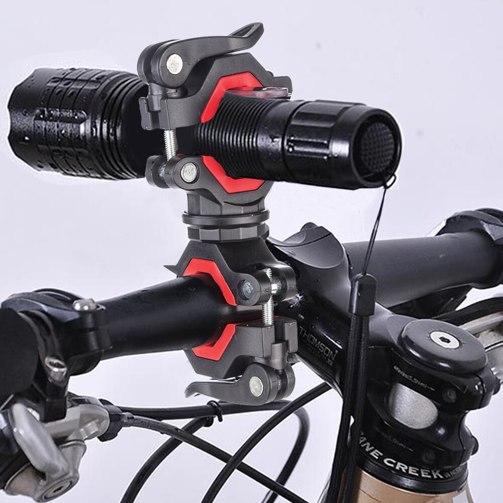 360 degrés rotatif vélo avant lampe boussole digitale vélo réglable guidon dégagement rapide vtt vélo vélo phare queue