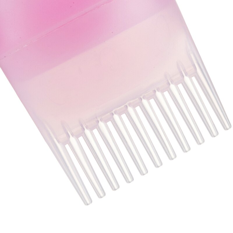 Maquillage cheveux colorant bouteilles applicateur peigne brosse distributeur Kit échelle presser bouteille cheveux Solon maison coloration teinture utilisation