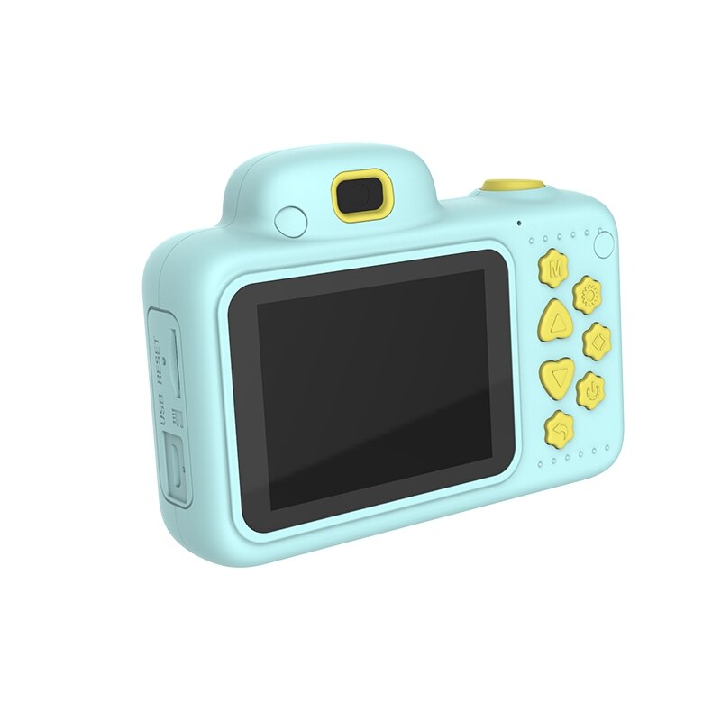 DIY Digital Children Camera DSLR Camcorder Dual Lens Cartoon Kids Toys Cartoon Cute Toys Outdoor for Children Baby